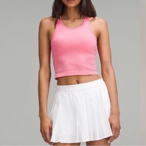 Lululemon 🏷️ Ebb to Street Cropped Racerback Tank - SAKP | size 10